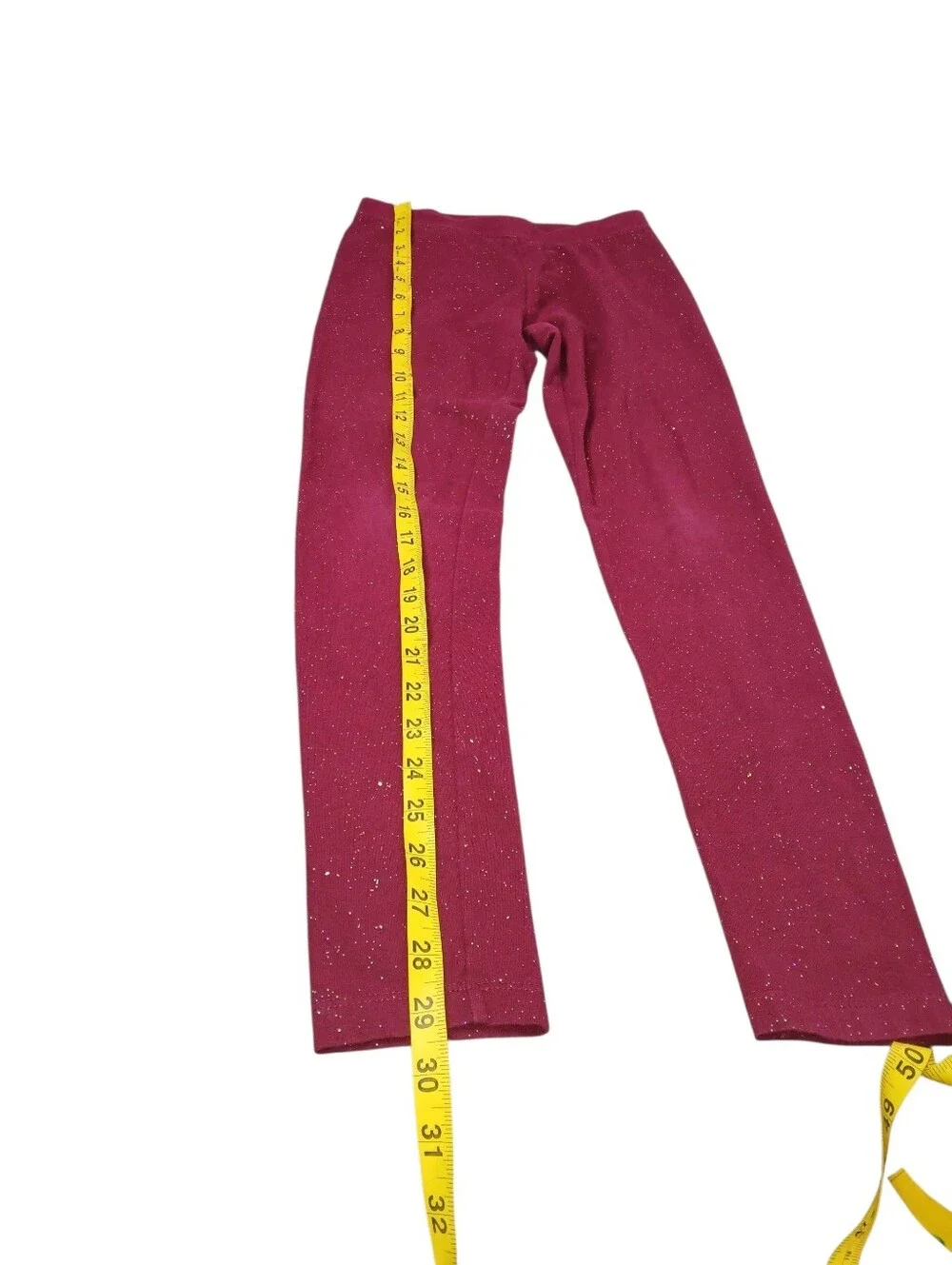 Cat & Jack Deep Wine Stretch Leggings